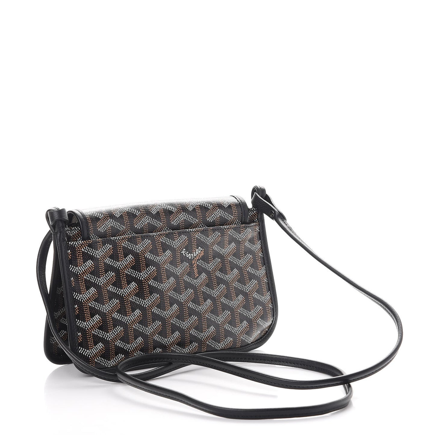 Goyardine Plumet Wallet Clutch Black