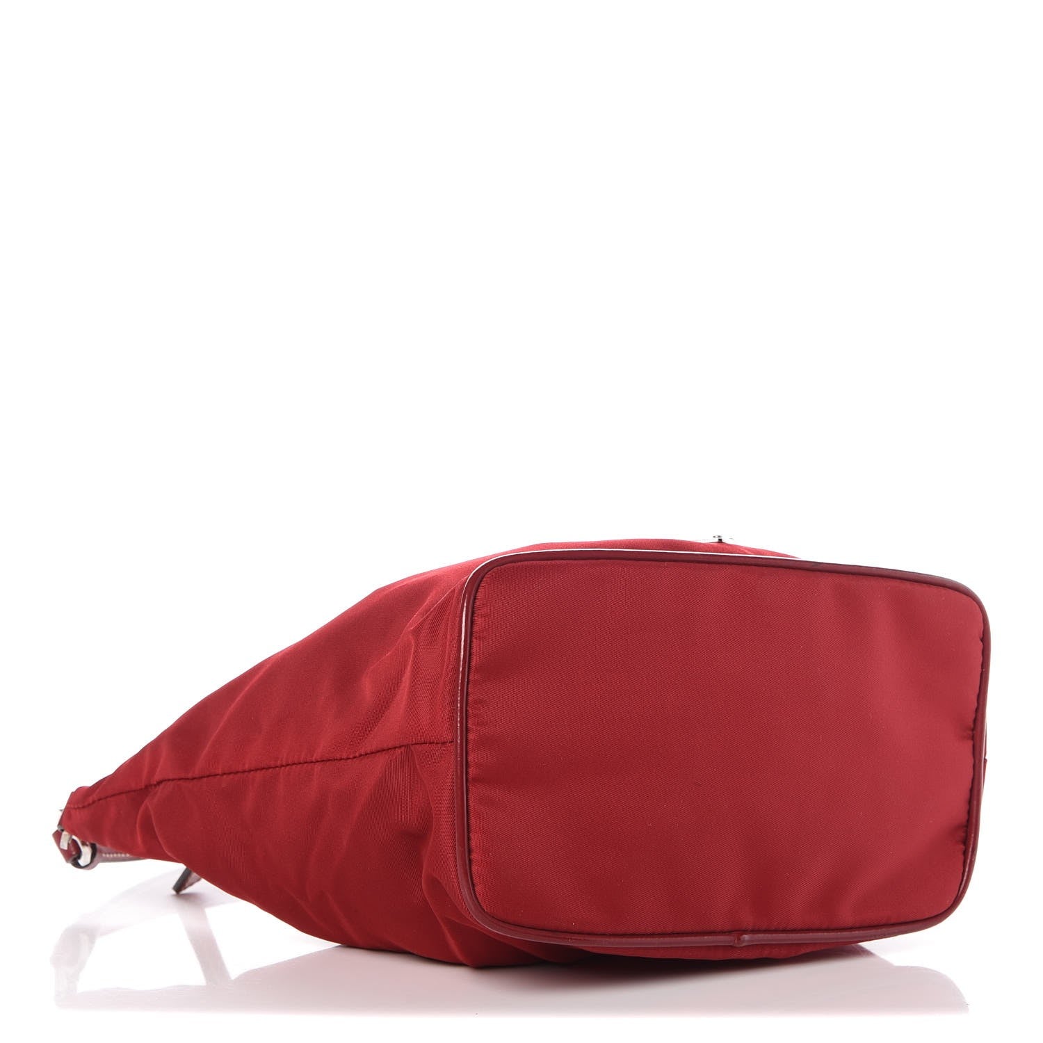 Prada Tessuto Nylon Small Shoulder Bag Red 4 of 9