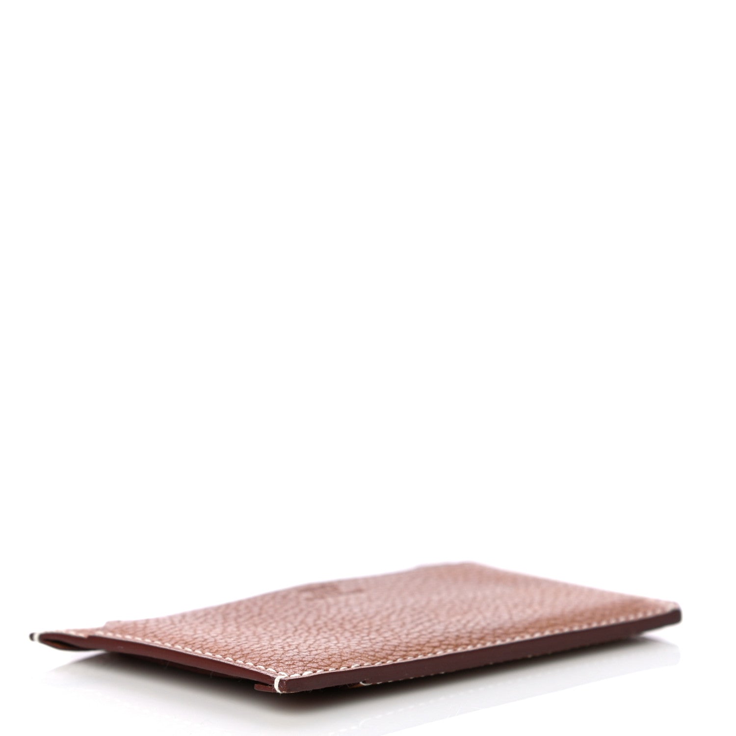 Hermes Barenia Faubourg City 4CC Card Holder Fauve 4 of 9