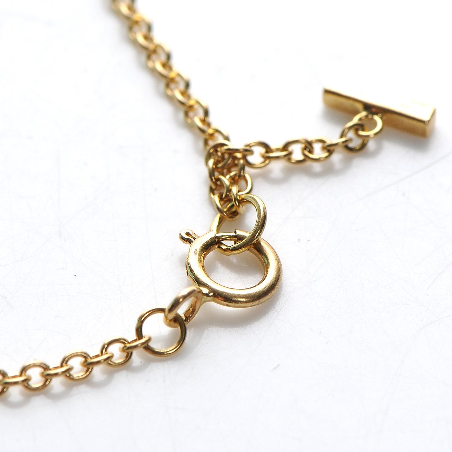 18K Yellow Gold T Smile Bracelet