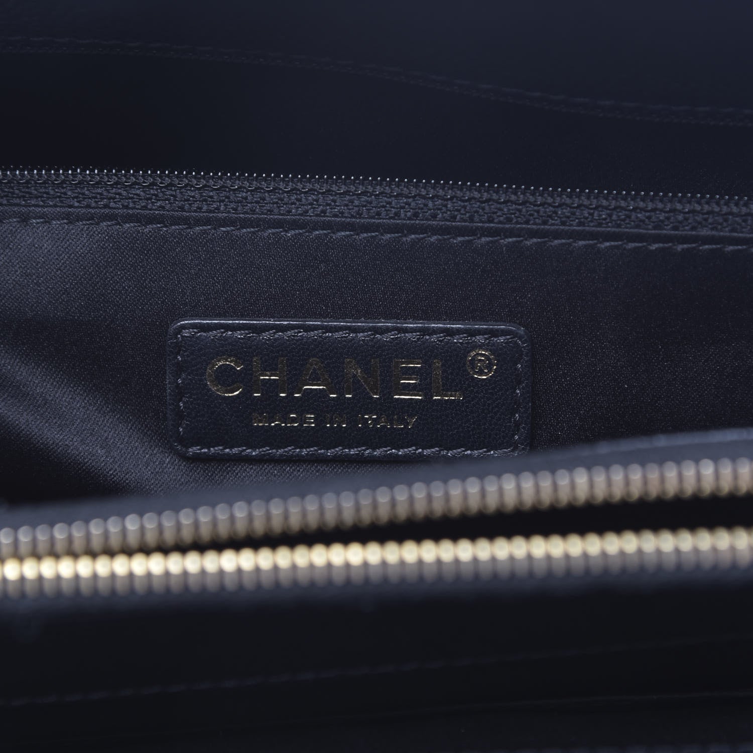 Chanel Caviar Quilted Grand Shopping Tote GST Black 6 of 10