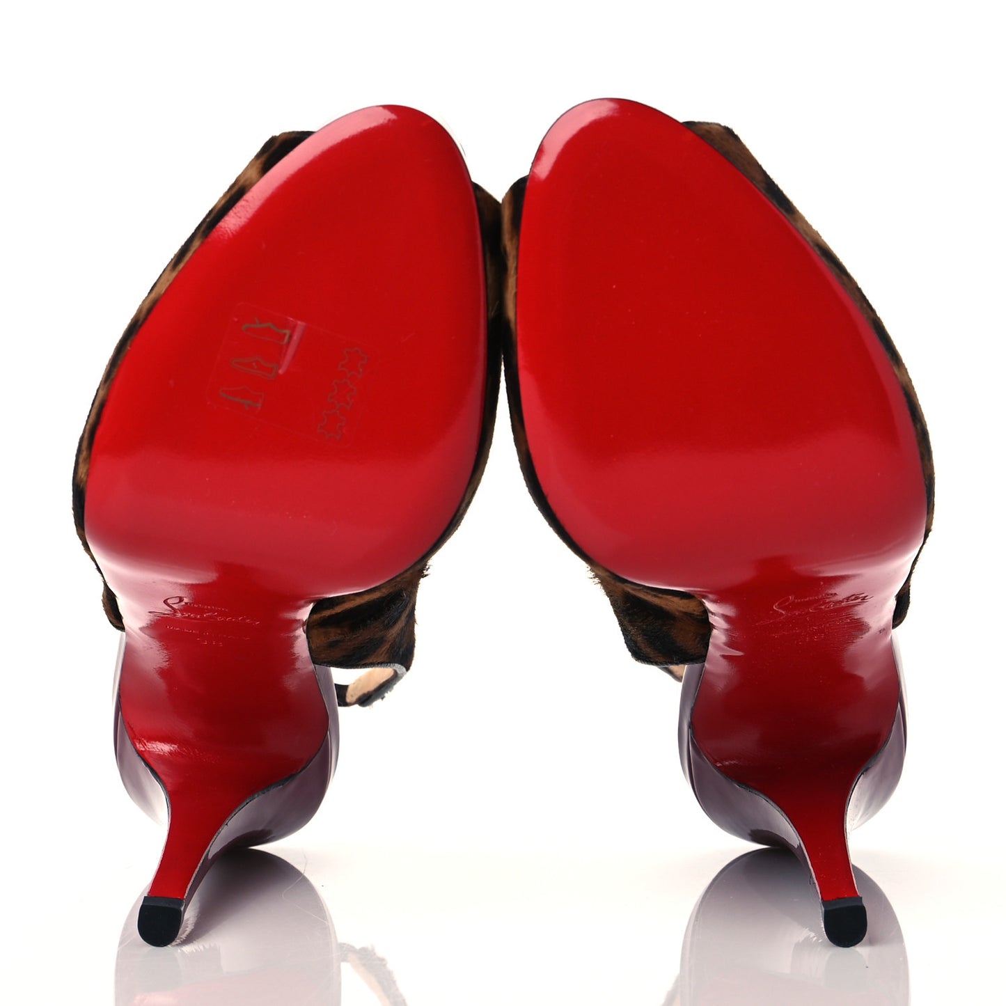 Calf Hair Leopard Very Prive 120 Pumps 38