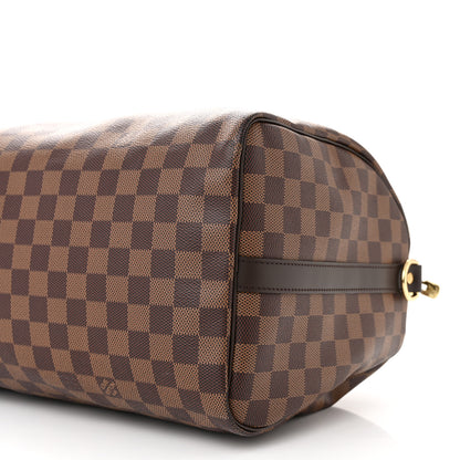 Louis Vuitton Damier Ebene Speedy Bandouliere 35 9 of 10