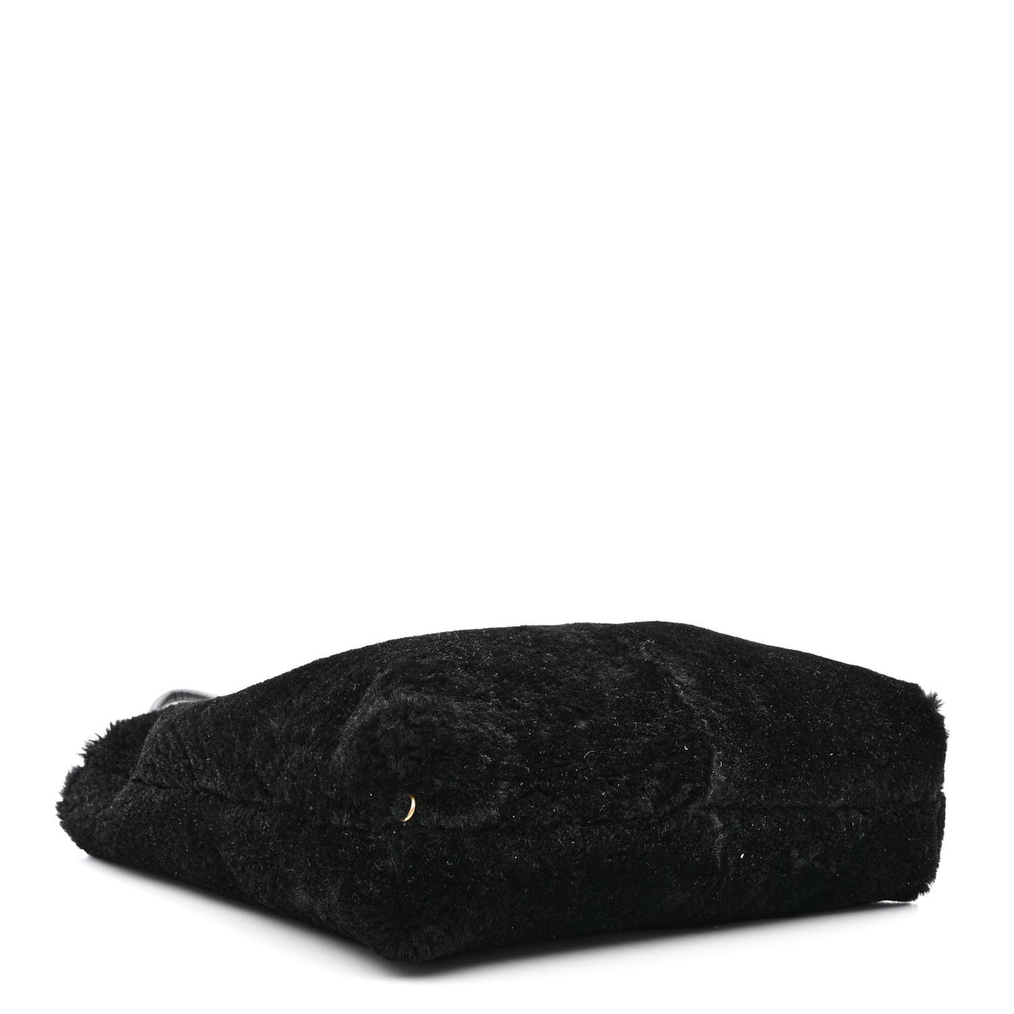 Shearling Reversible Tote Black