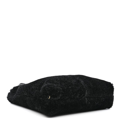 Bottega Veneta Shearling Reversible Tote Black 15 of 18