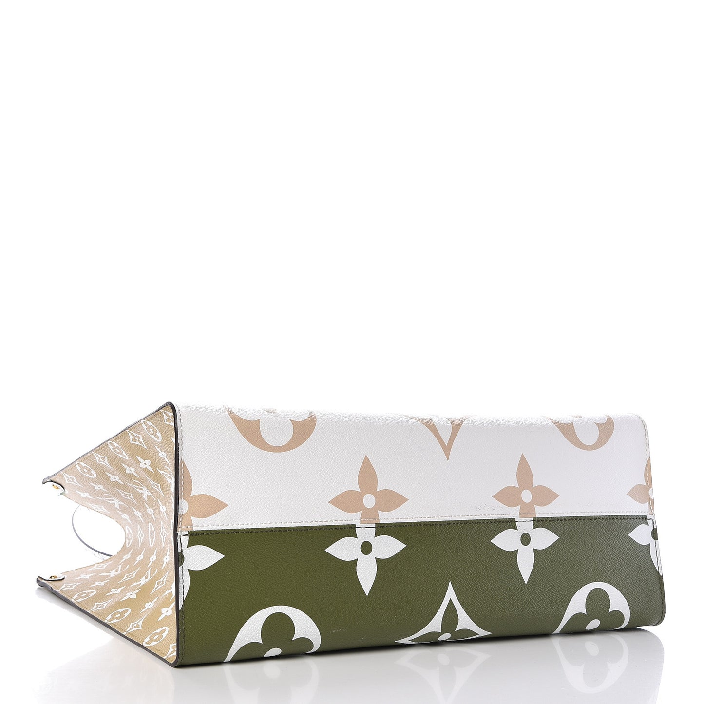 Monogram Giant Onthego GM Kaki Beige