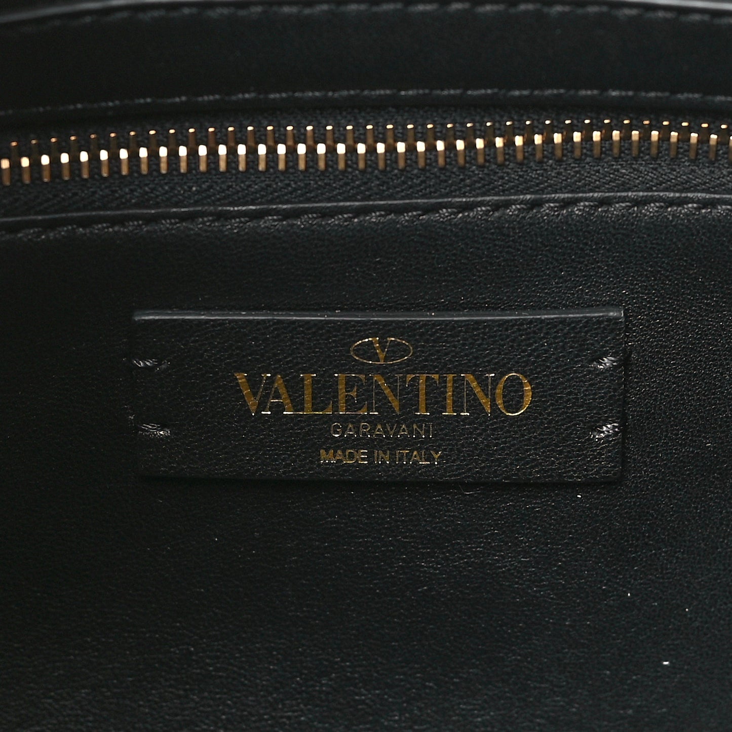 Nappa Large Roman Stud Shoulder Bag Black
