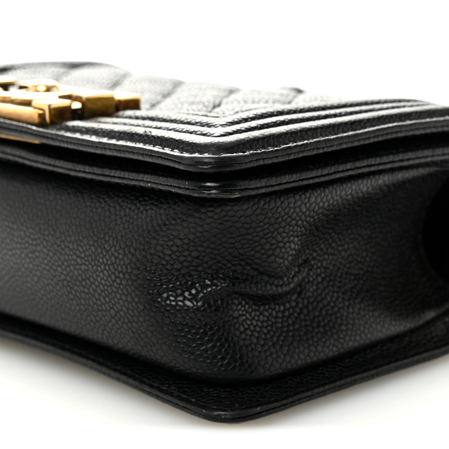 Chanel Caviar Quilted Small Boy Flap Black 10 of 11