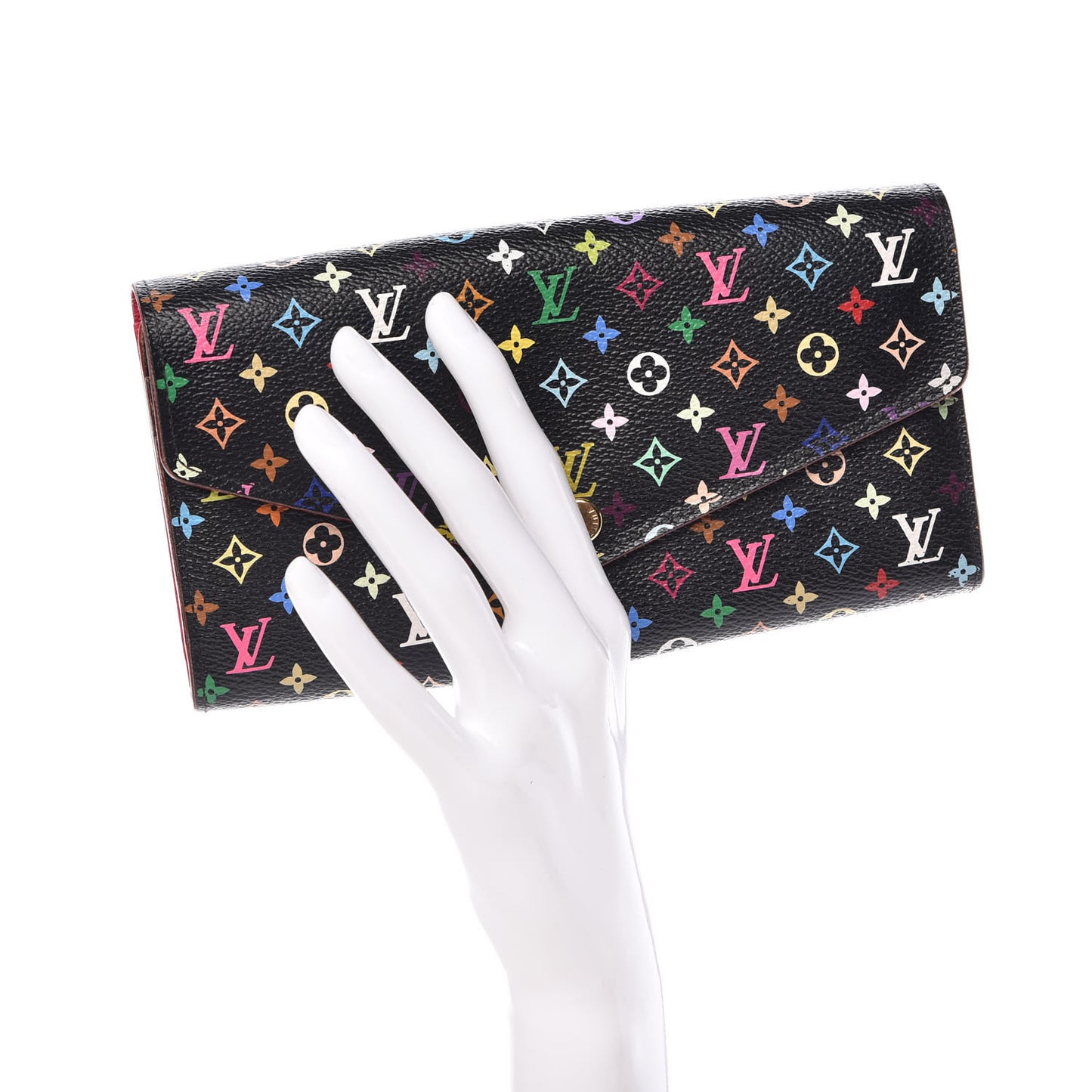 Monogram Multicolor Sarah Wallet NM Black Grenade