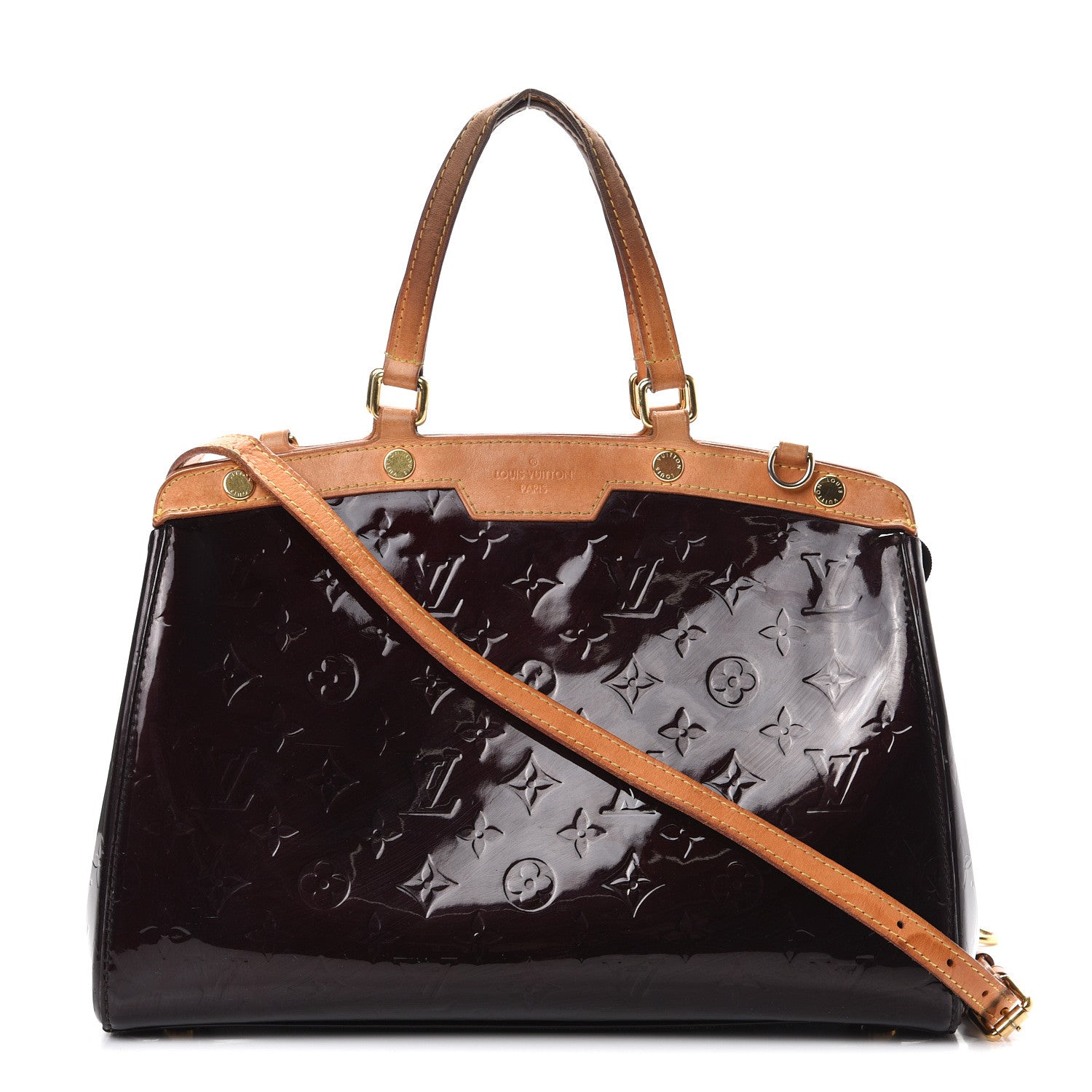 Louis Vuitton Vernis Brea MM Amarante 1 of 23