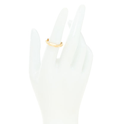 Gucci 18K Yellow Gold Link To Love Striped Ring 53 6.25 2 of 6