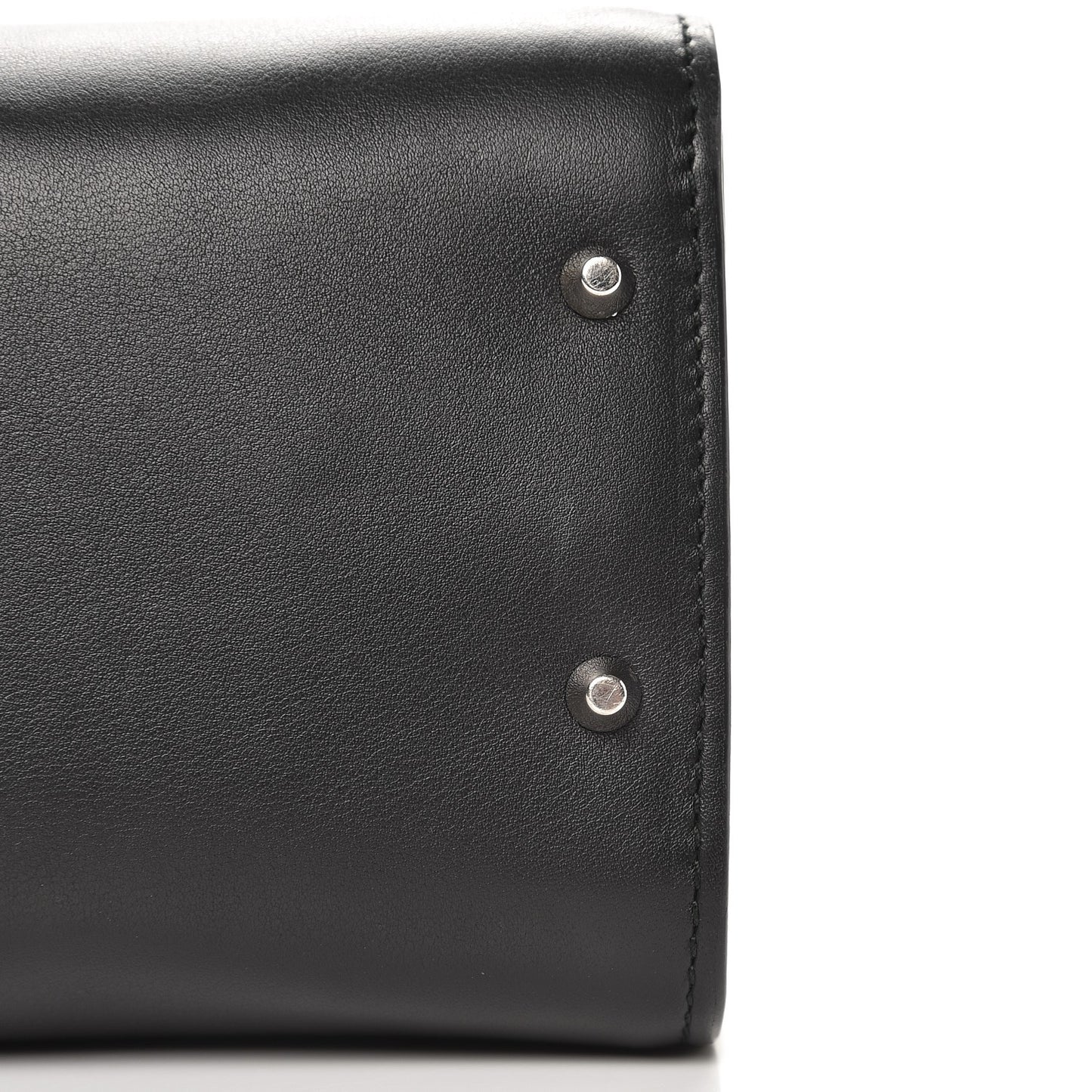 Moon Calfskin Medium Interlocking G Shoulder Bag Black