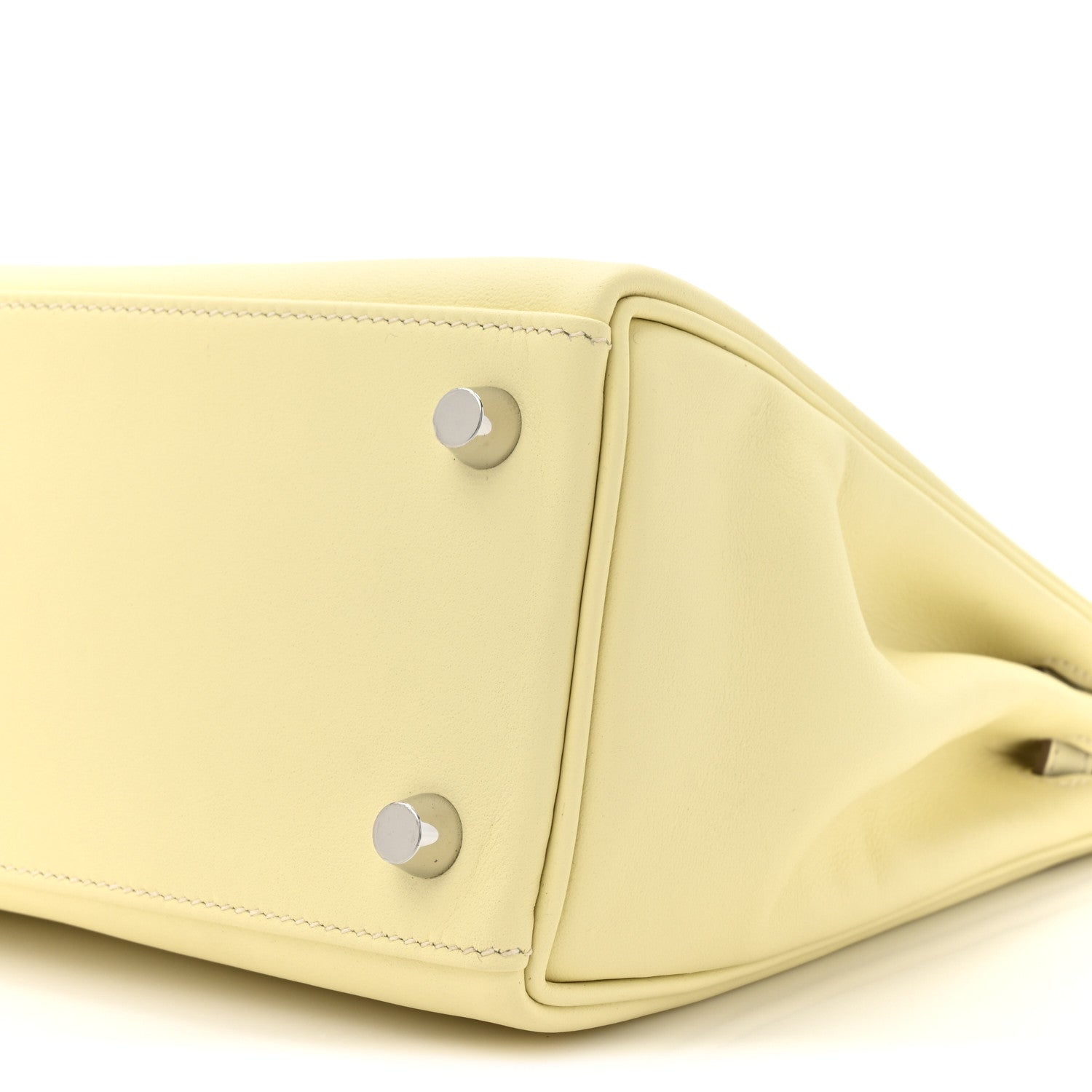 Hermes Swift Kelly Retourne 25 Jaune Milton 9 of 11