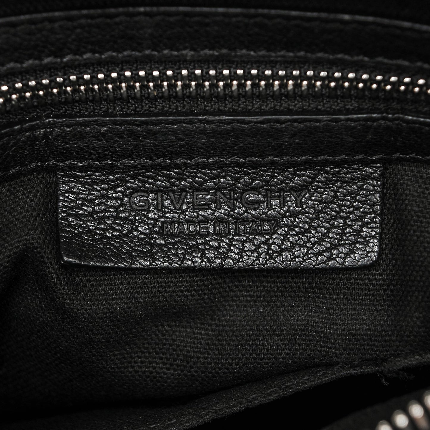 Sugar Goatskin Small Pandora Black