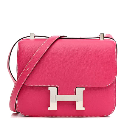 Hermes Epsom Constance 24 Rose Tyrien 1 of 15