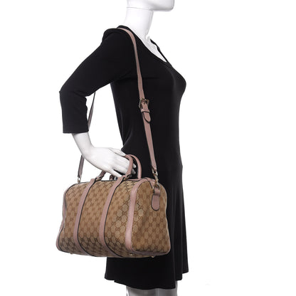 Gucci Monogram Medium Joy Boston Light Pink 2 of 14