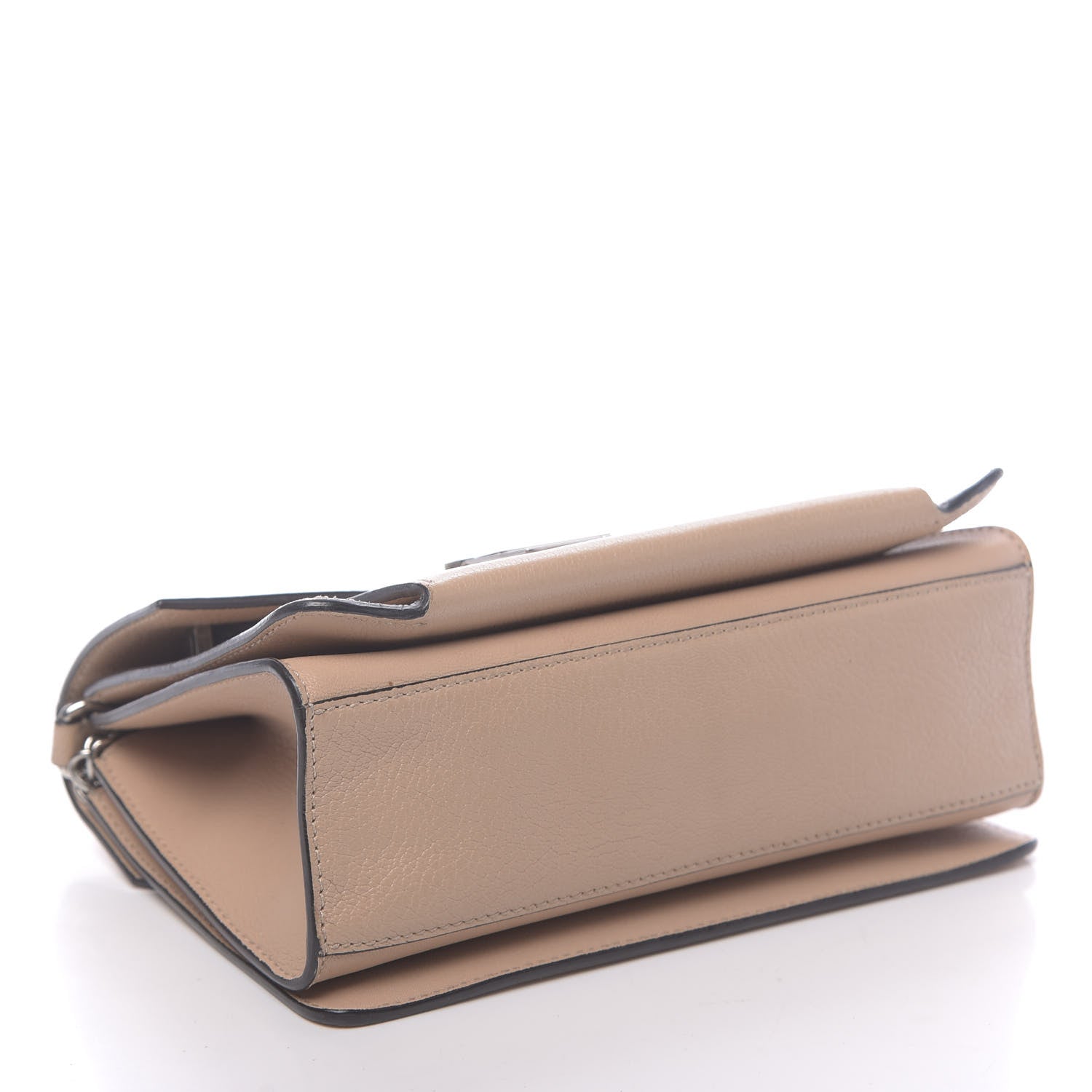Givenchy Goatskin Small GV3 Shoulder Bag Beige 4 of 13