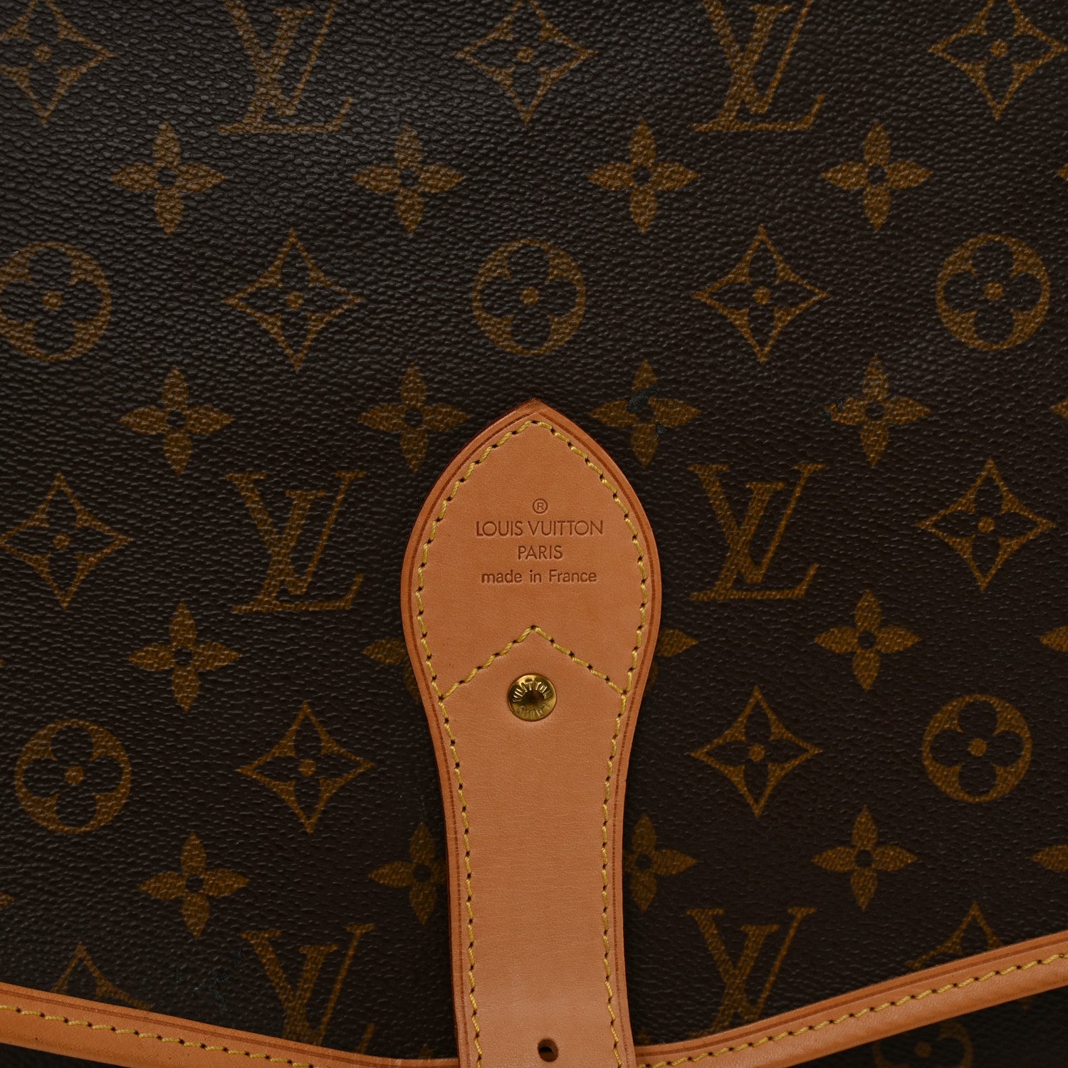 Louis Vuitton Monogram Sac Chasse Hunting Bag 6 of 17