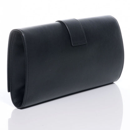 Saint Laurent Leather ChYc Clutch Black 3 of 8