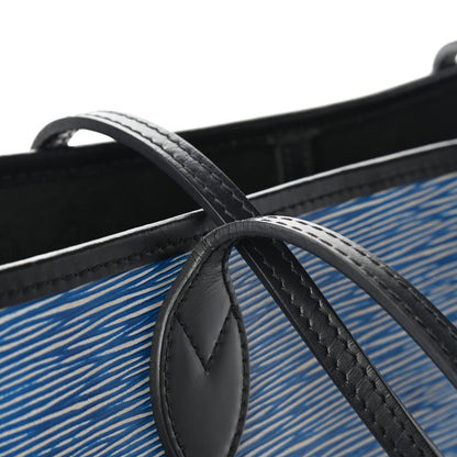Louis Vuitton Epi Neverfull MM Denim Light 9 of 9