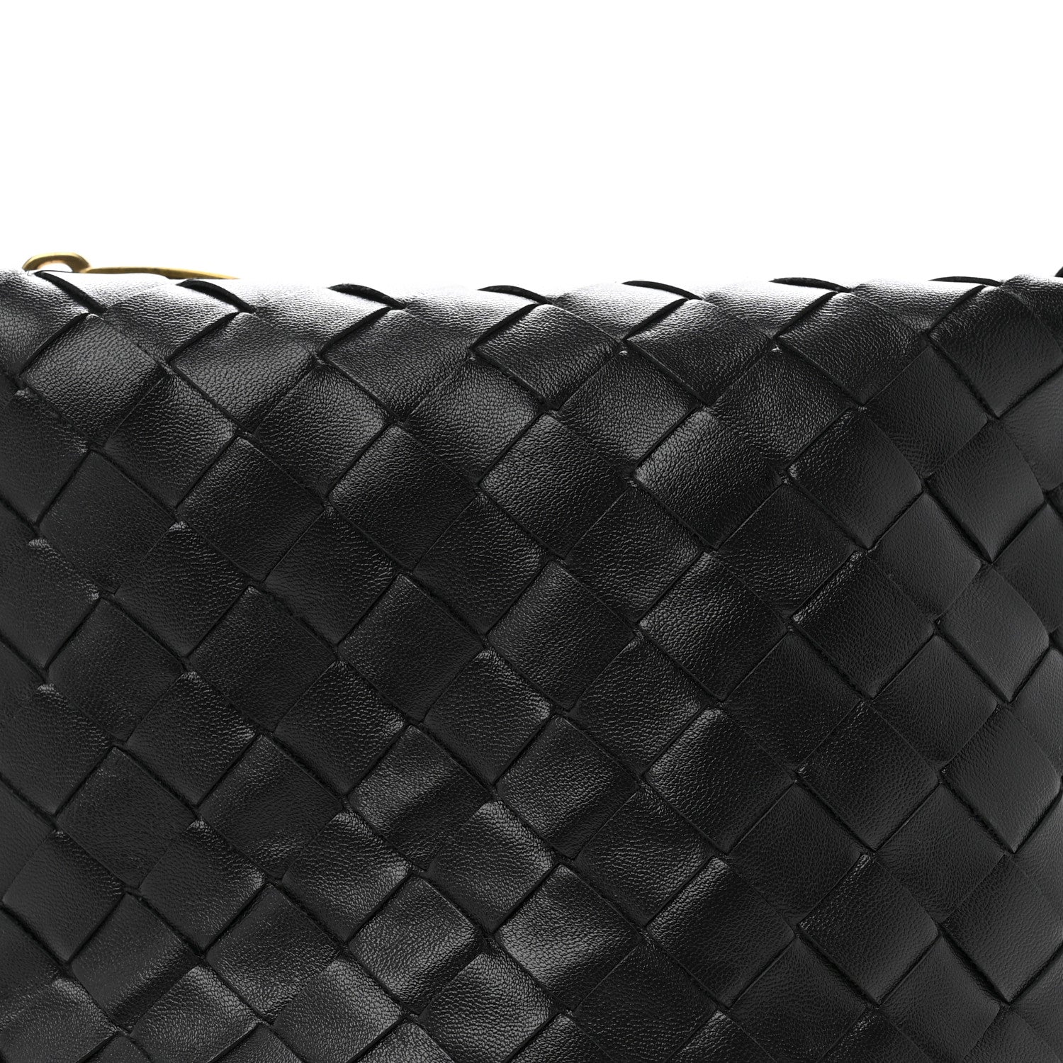 Bottega Veneta Calfskin Nappa Intrecciato Candy Wallace Black 8 of 13