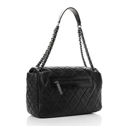 Chanel Caviar Quilted Coco Casual Flap Black 3 of 9