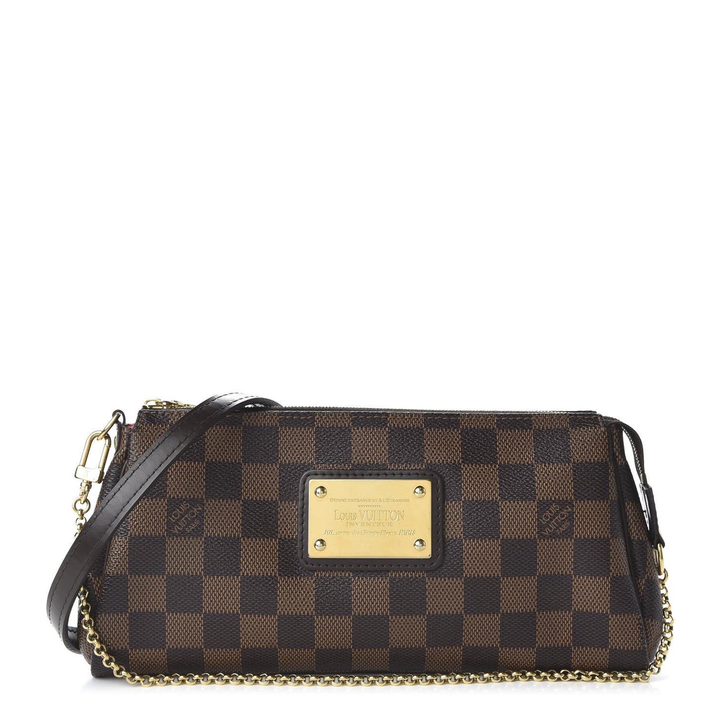 Damier Ebene Eva Clutch