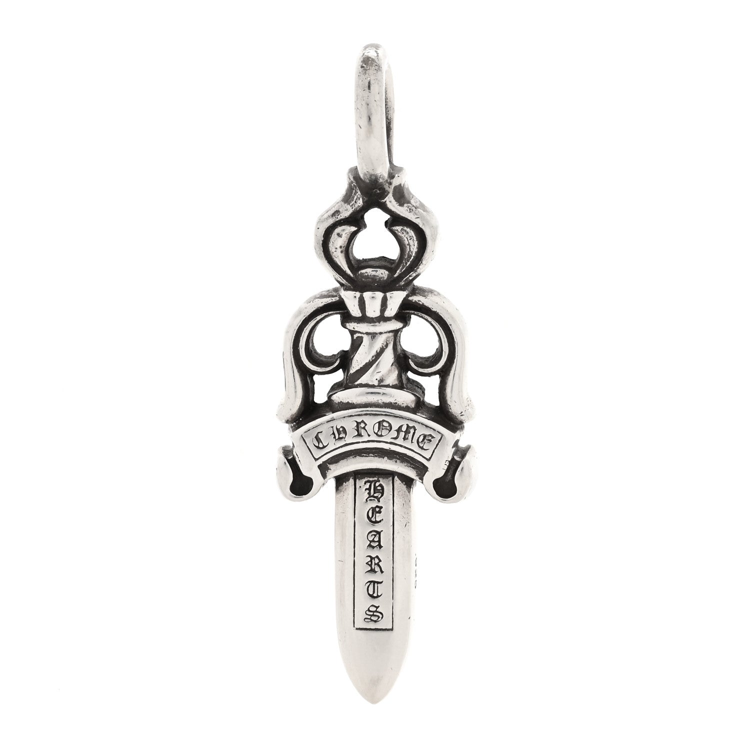 Chrome Hearts Sterling Silver Dagger Pendant 1 of 4