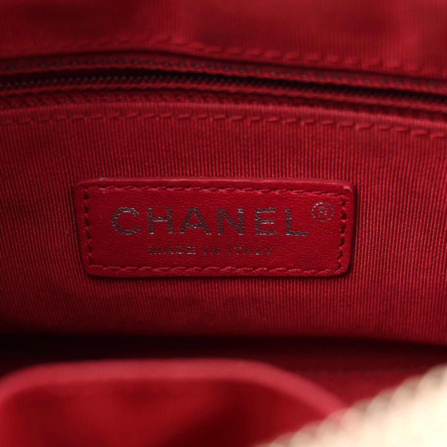 Chanel Aged Calfskin Quilted Small Gabrielle Hobo Black White 6 of 12