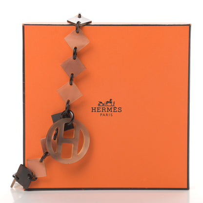 Hermes Buffalo Horn Lacquer Deva Necklace 7 of 7