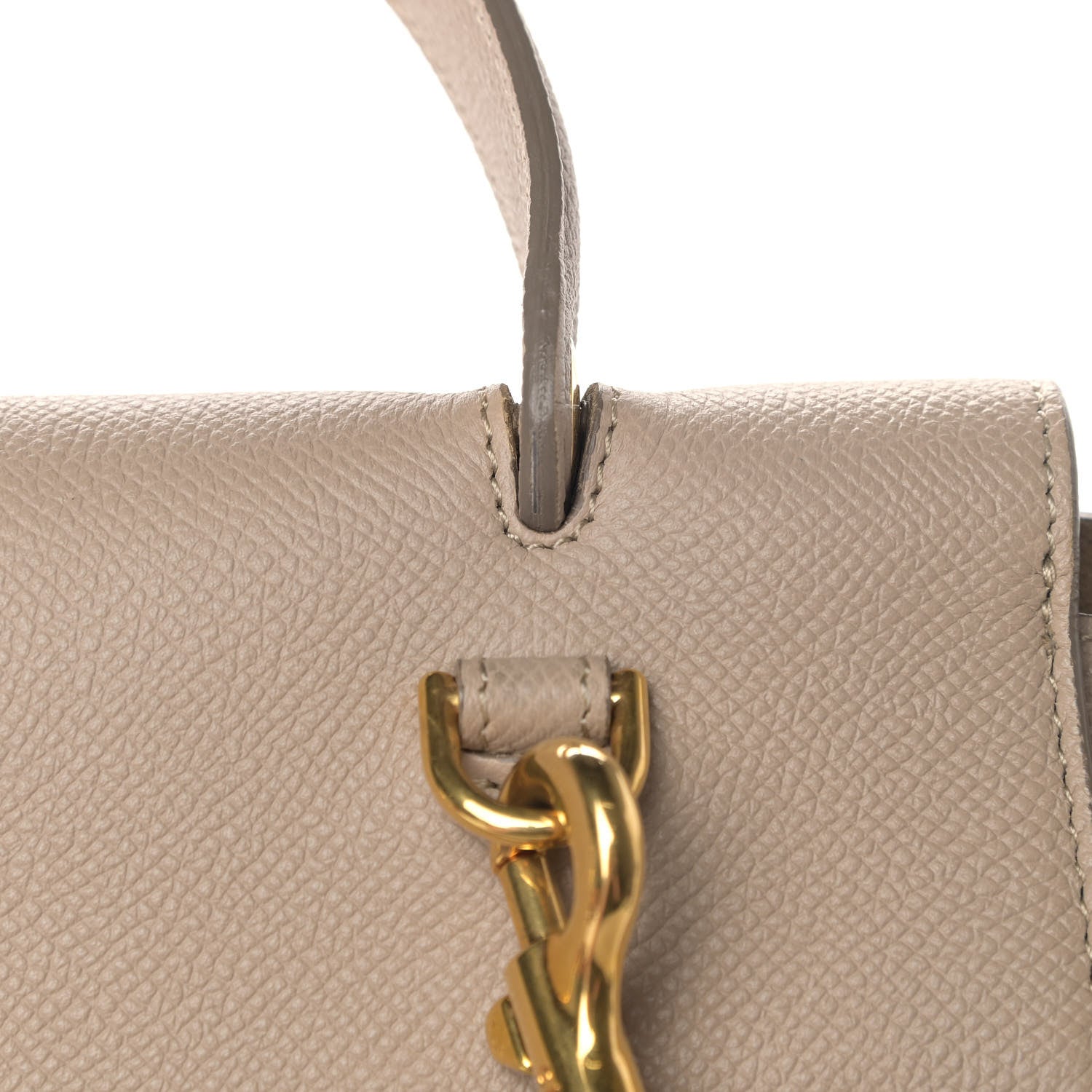 Celine Grained Calfskin Mini Belt Bag Light Taupe 6 of 6
