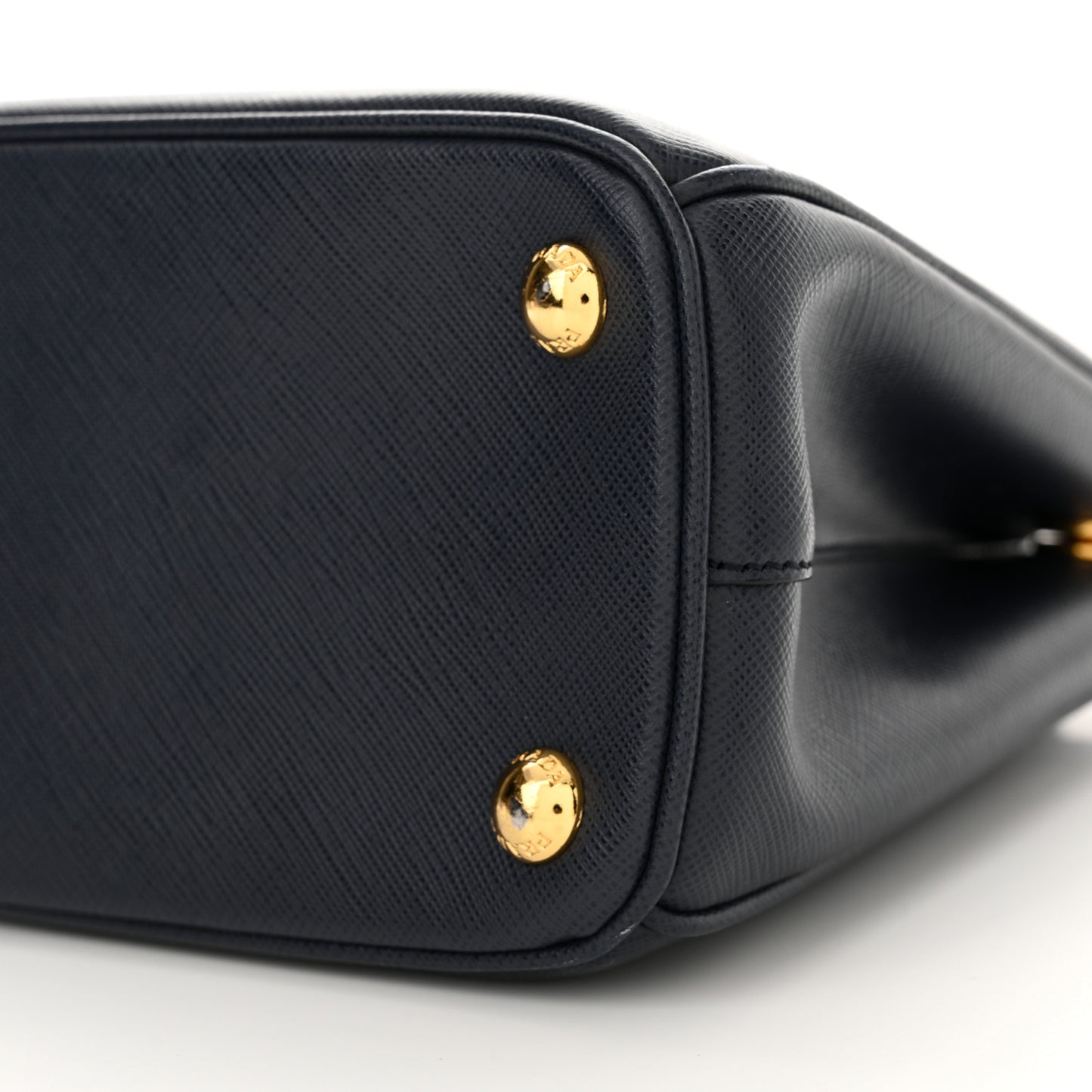 Saffiano Mini Galleria Double Zip Tote Baltico