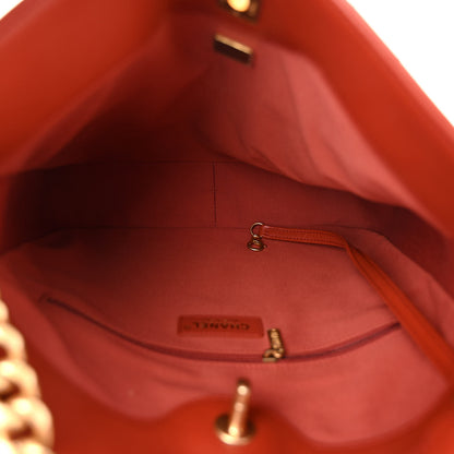 Chanel Calfskin Stitched Easy Mood Hobo Brown 5 of 10