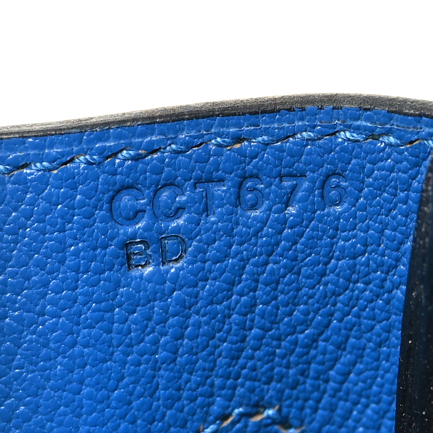 Hermes Togo Swift Officier Birkin 35 Vert Cypress Bleu Zellige 7 of 15