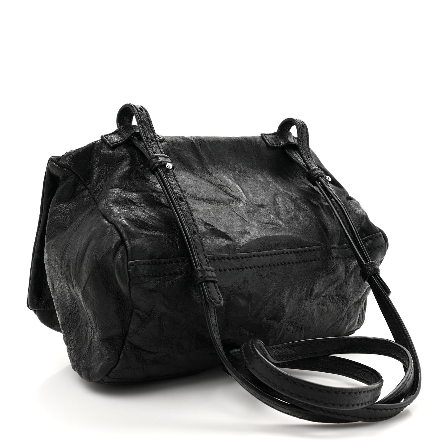 Tumbled Sheepskin Mini Pandora Black
