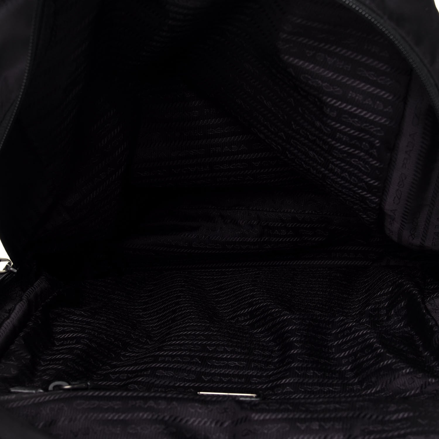 Prada Re-Nylon Saffiano Mens Backpack Black 5 of 9