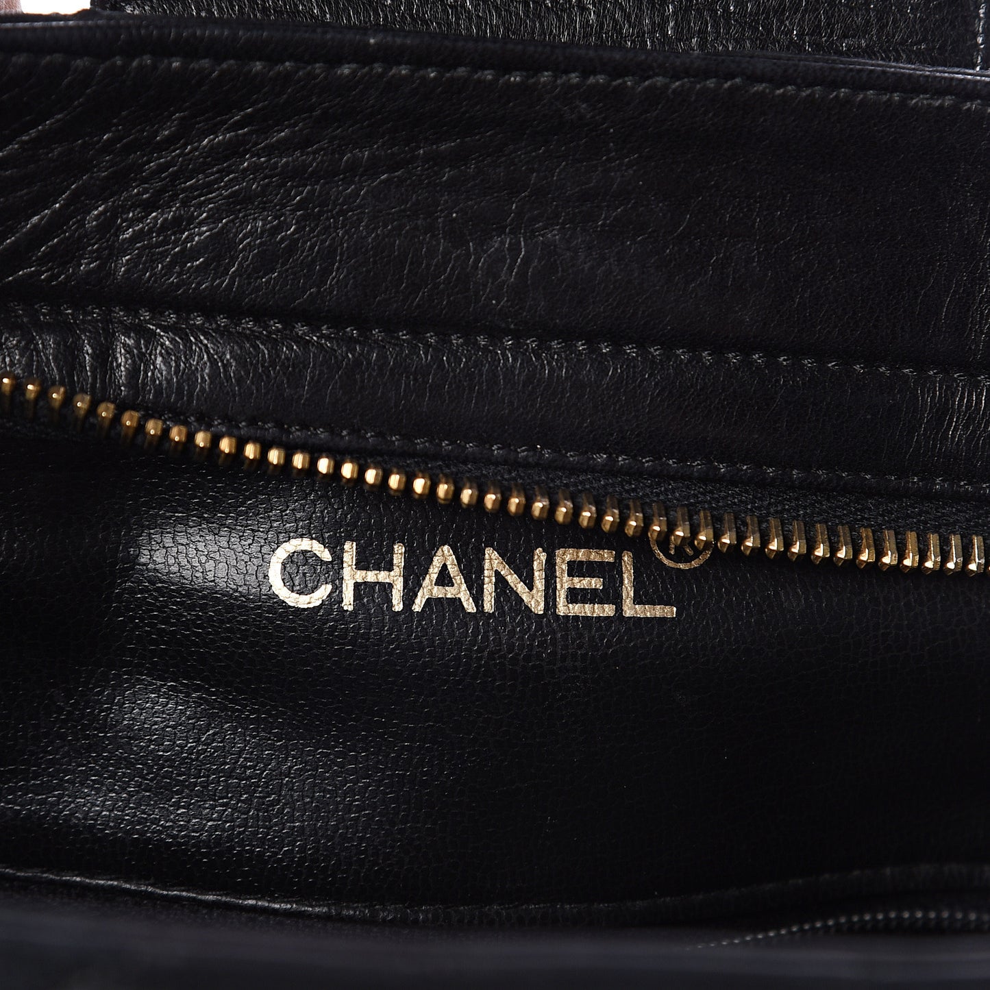 Lambskin Quilted Shoulder Bag Black