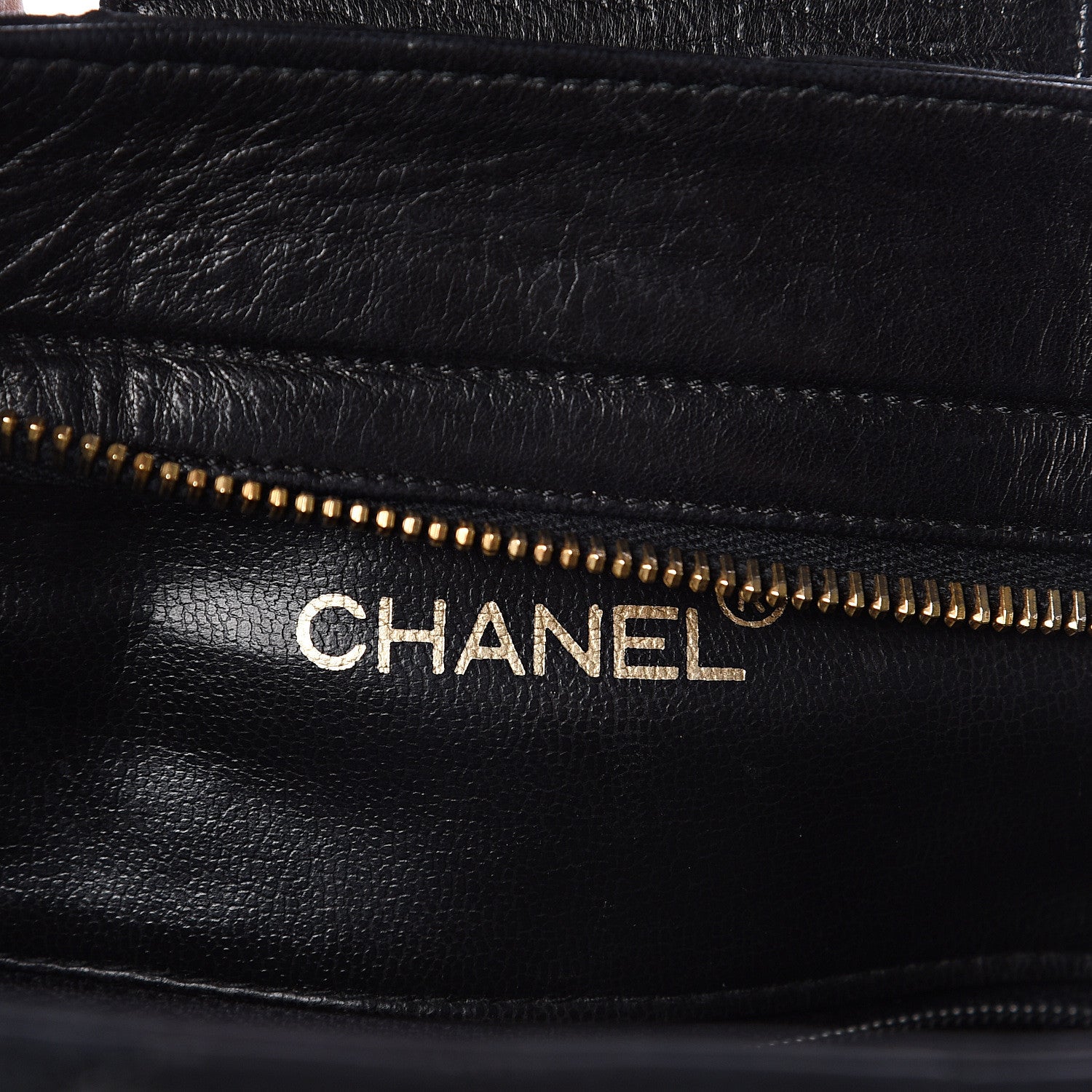 Chanel Lambskin Quilted Shoulder Bag Black 6 of 9