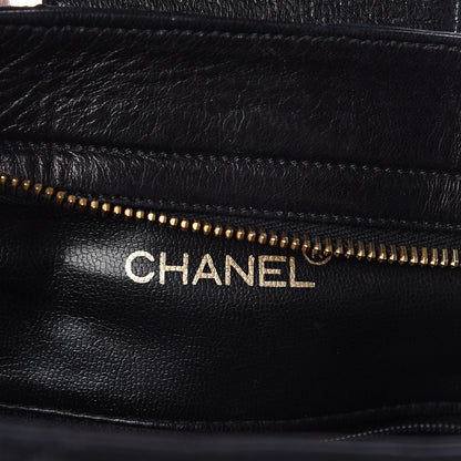 Chanel Lambskin Quilted Shoulder Bag Black 6 of 9