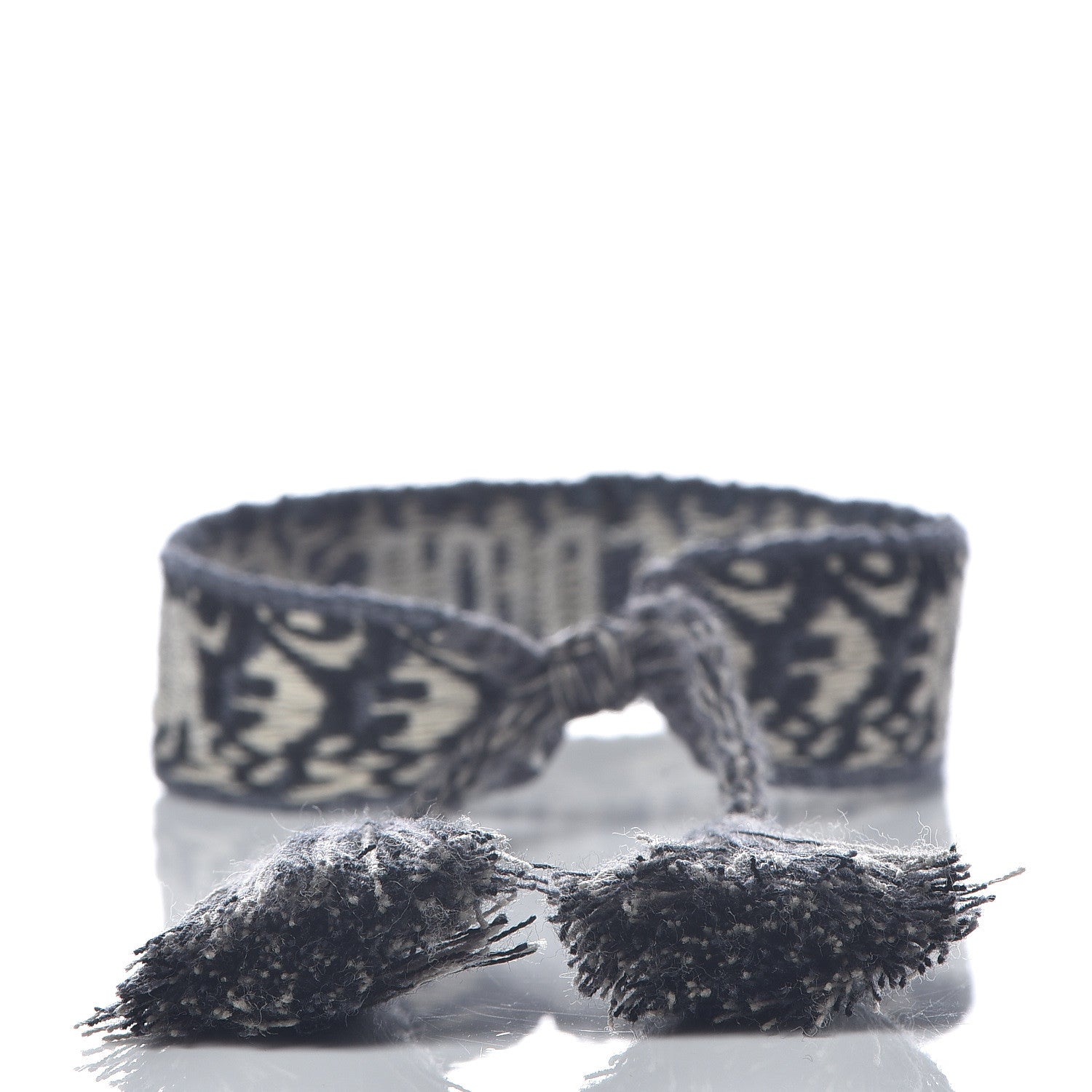 Christian Dior Woven Cotton J'Adior Friendship Bracelet Blue 3 of 6