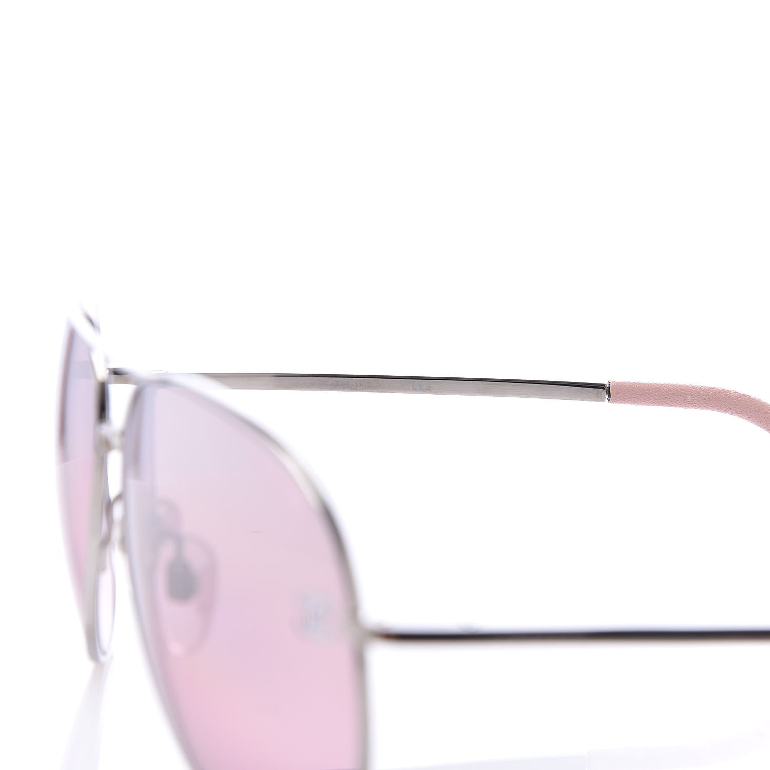Chanel CC Aviator Sunglasses 4189-T-Q Pink 7 of 8