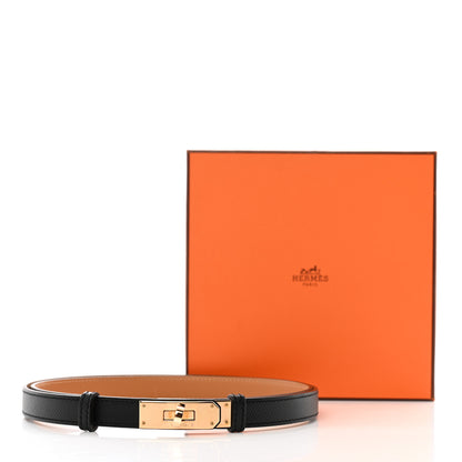 Hermes Epsom Kelly Belt Black 6 of 6