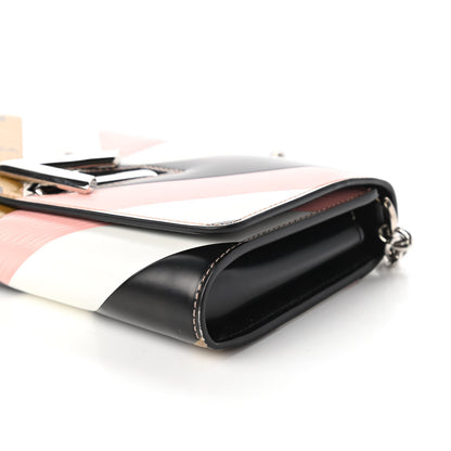 Louis Vuitton Epi Reverse Monogram Twist Chain Wallet Rose Ballerine 7 of 11