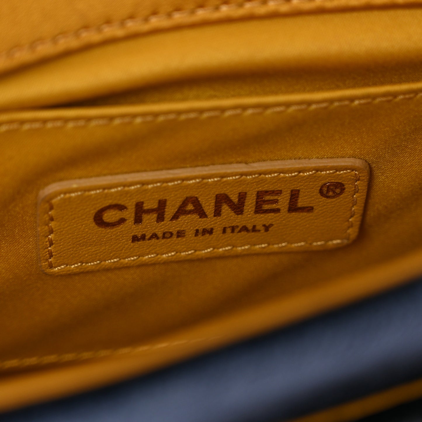 Velvet Quilted Small Flap Yellow Navy Charcoal