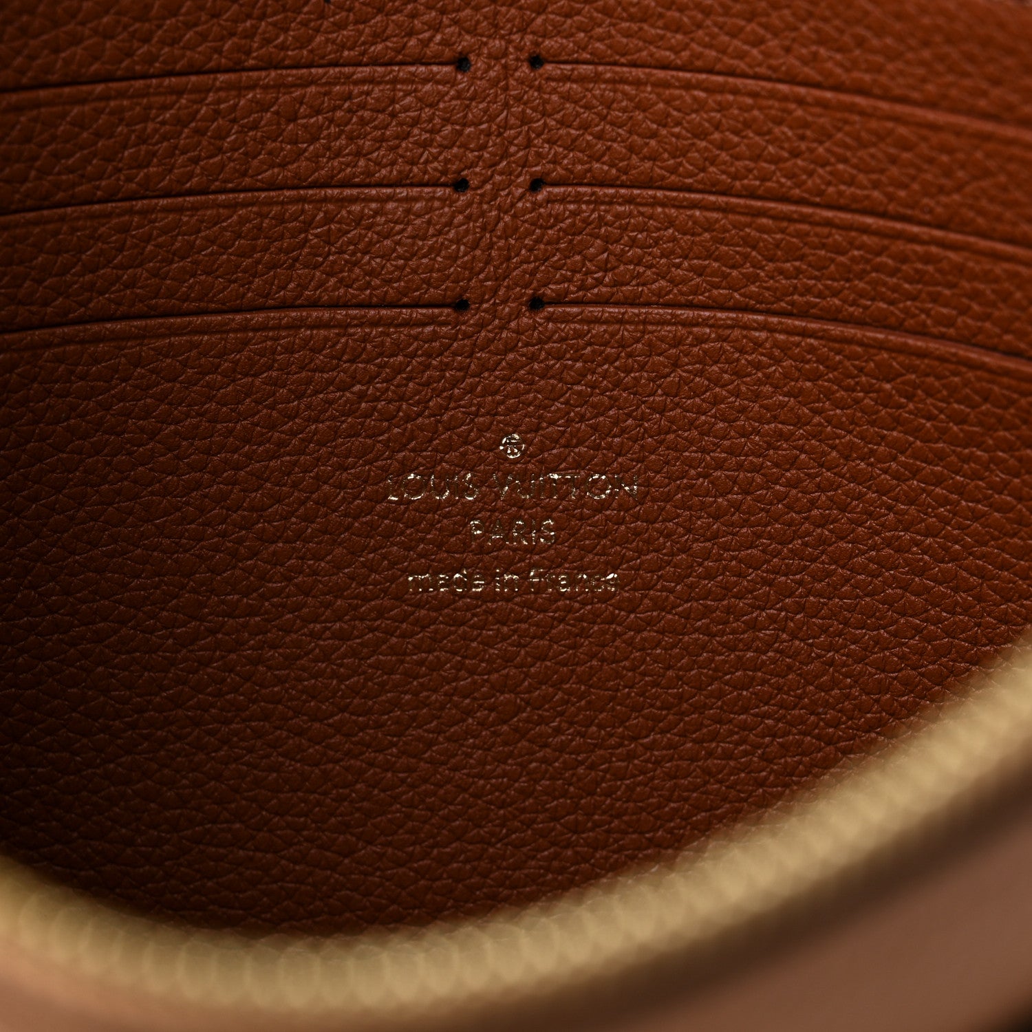 Louis Vuitton Soft Calfskin My Lockme Pochette Arizona Quartz Caramel 6 of 8