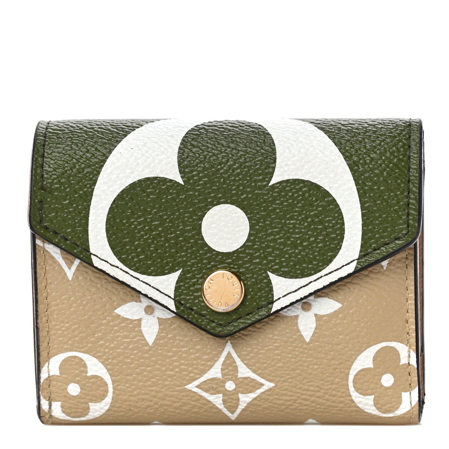 Monogram Giant Zoe Wallet Kaki