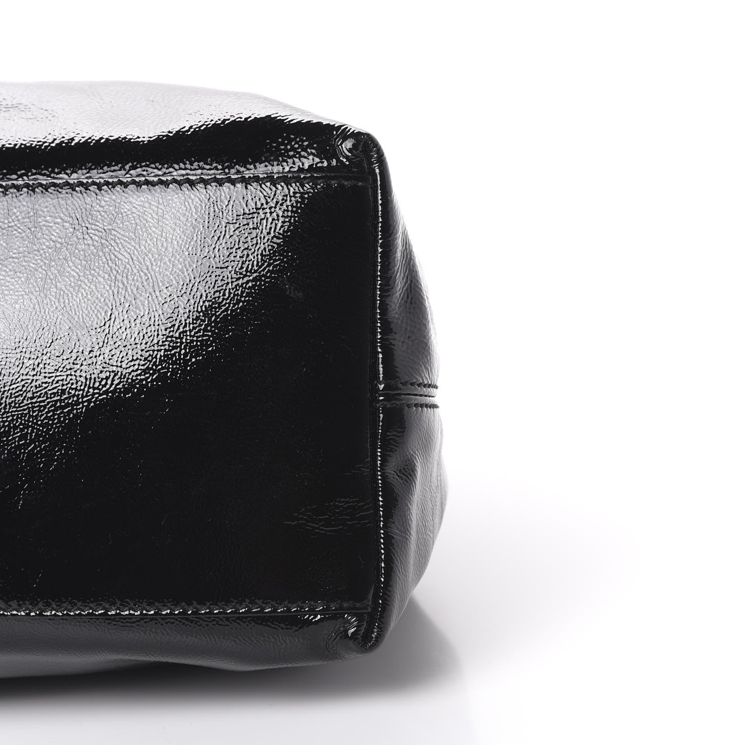 Gucci Patent Medium Soho Chain Shoulder Bag Black 9 of 9