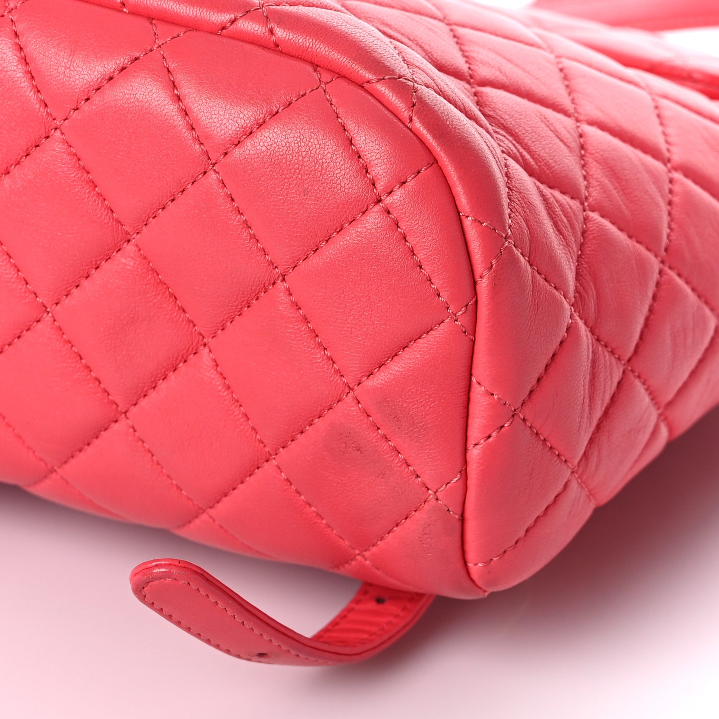 Lambskin Quilted Mini Urban Spirit Backpack Pink