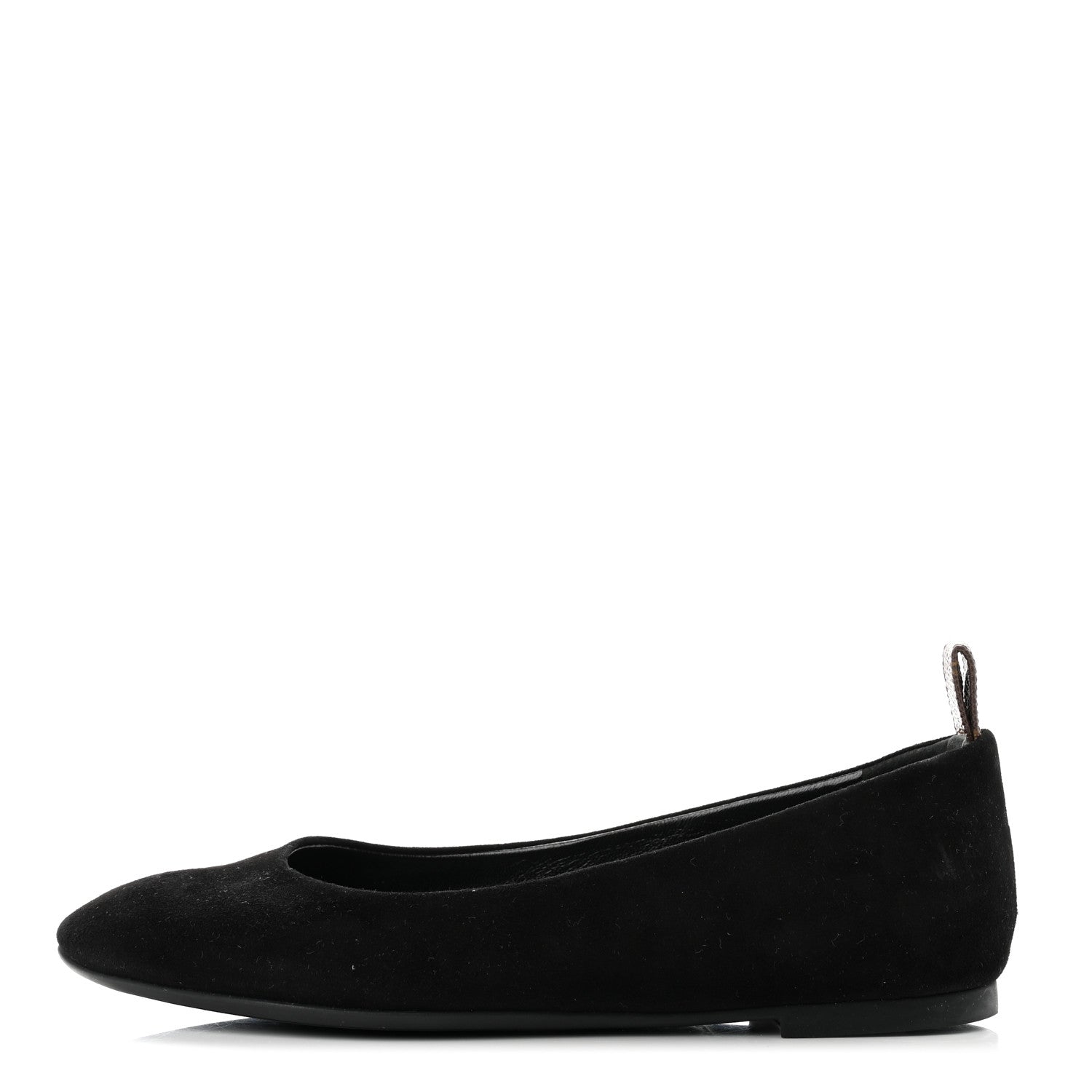 Louis Vuitton Suede Monogram Uniformes Ballet Flats 37 Black 1 of 8