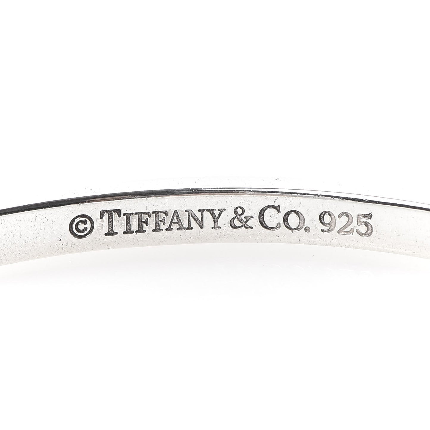 Sterling Silver Love Notes Bangle Bracelet